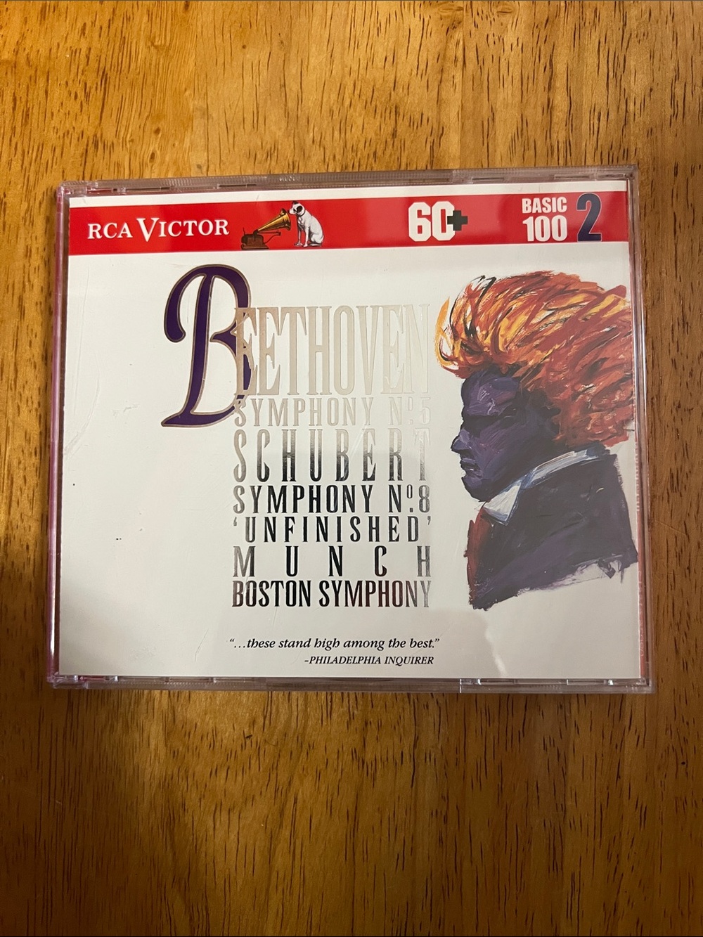 CD Charles Munch - Beethoven Symphony No. 5 / Schubert No. 8 Unfinished RCA